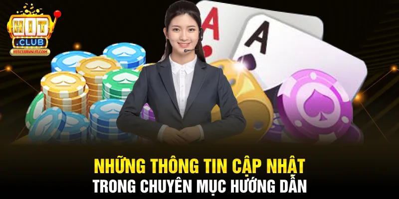 Những thông tin cập nhật trong chuyên mục hướng dẫn